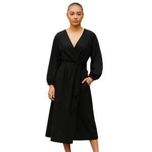 Shien curve 3xl black dress